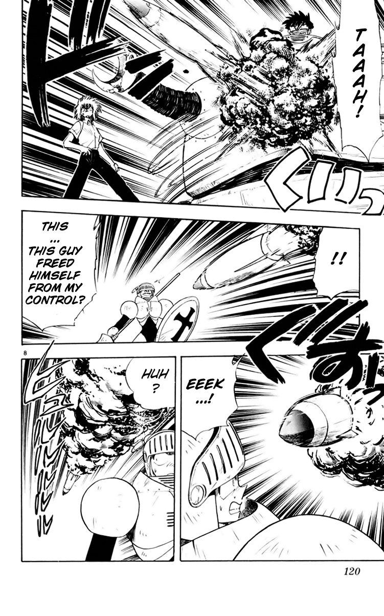 Ghost Sweeper Mikami Chapter 15.7 page 8 - Vol.15 Chapter 7: Report 7 - Helsing's Counterattack!! (Part Two)
