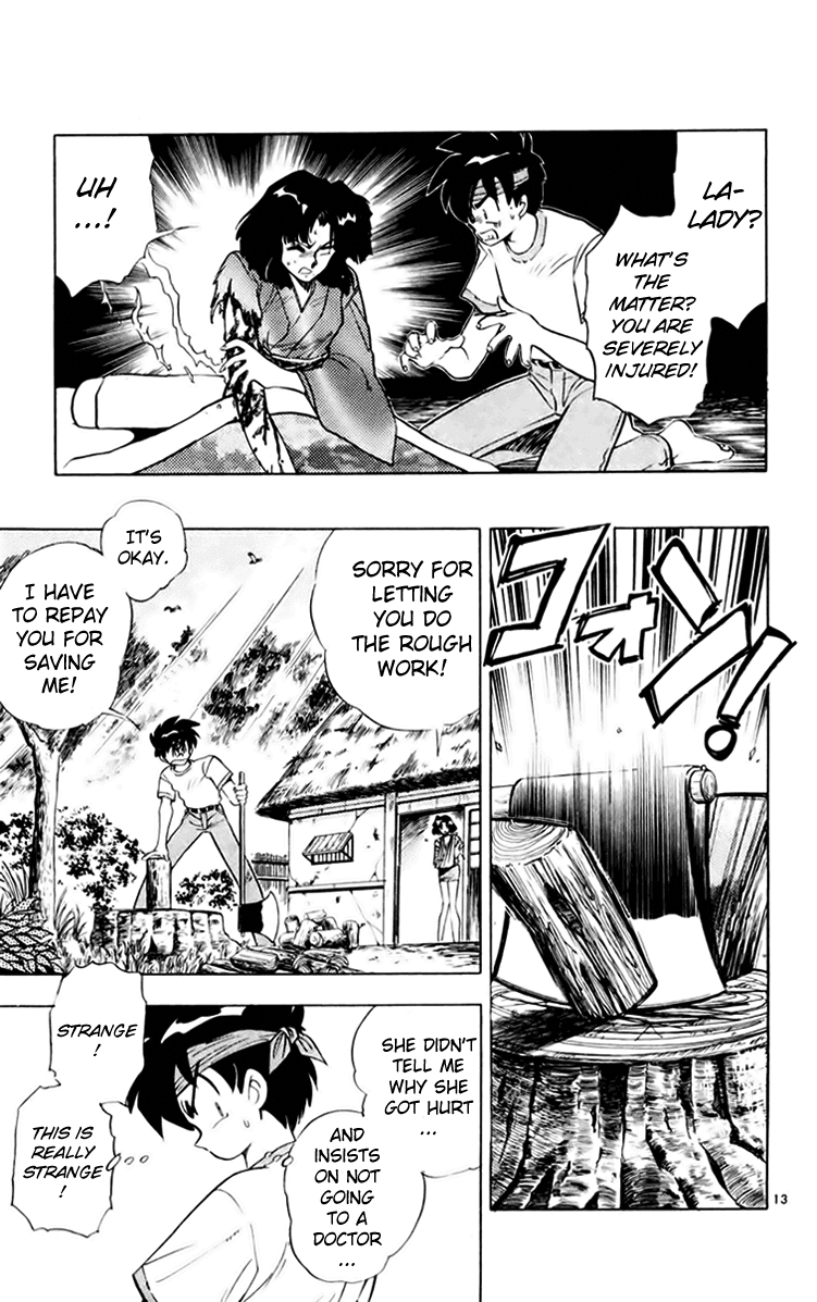 Ghost Sweeper Mikami Chapter 15.8 page 13 - Vol.15 Chapter 8: Report 8 - Cat's Call from Afar!! (Part One)