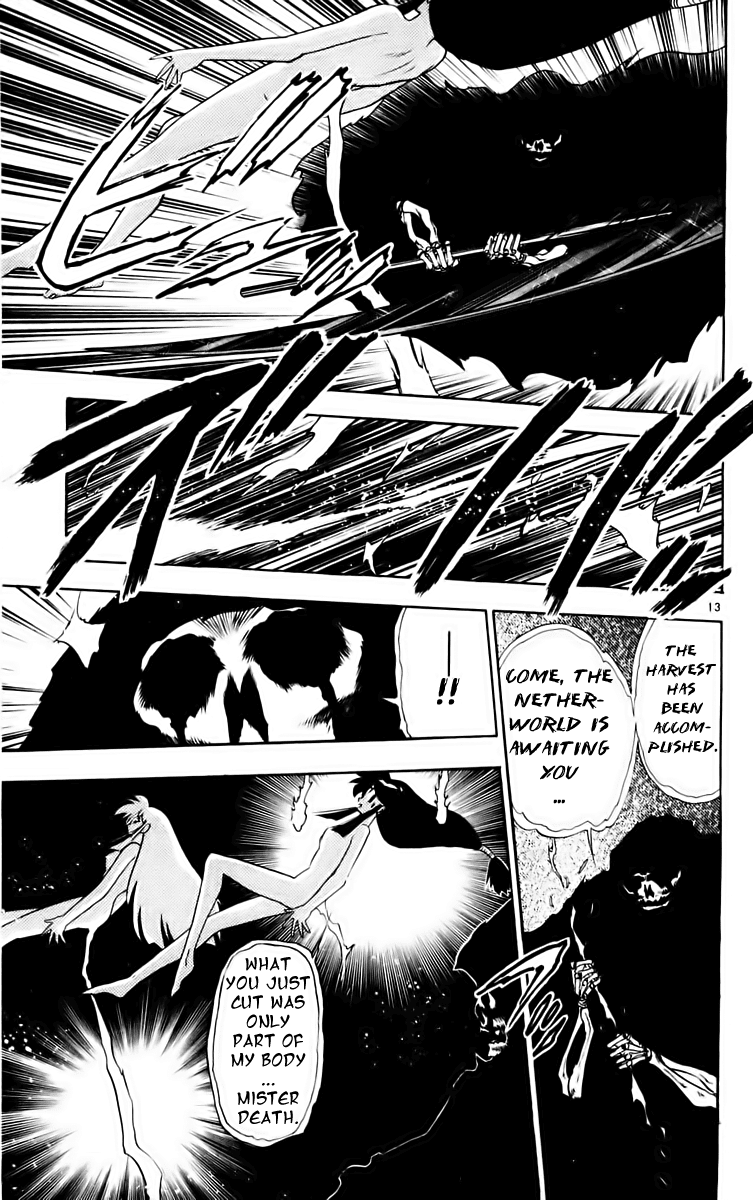 Ghost Sweeper Mikami Chapter 16.2 page 13 - Vol.16 Chapter 2: Report 2 - Don't be Afraid of Death!!