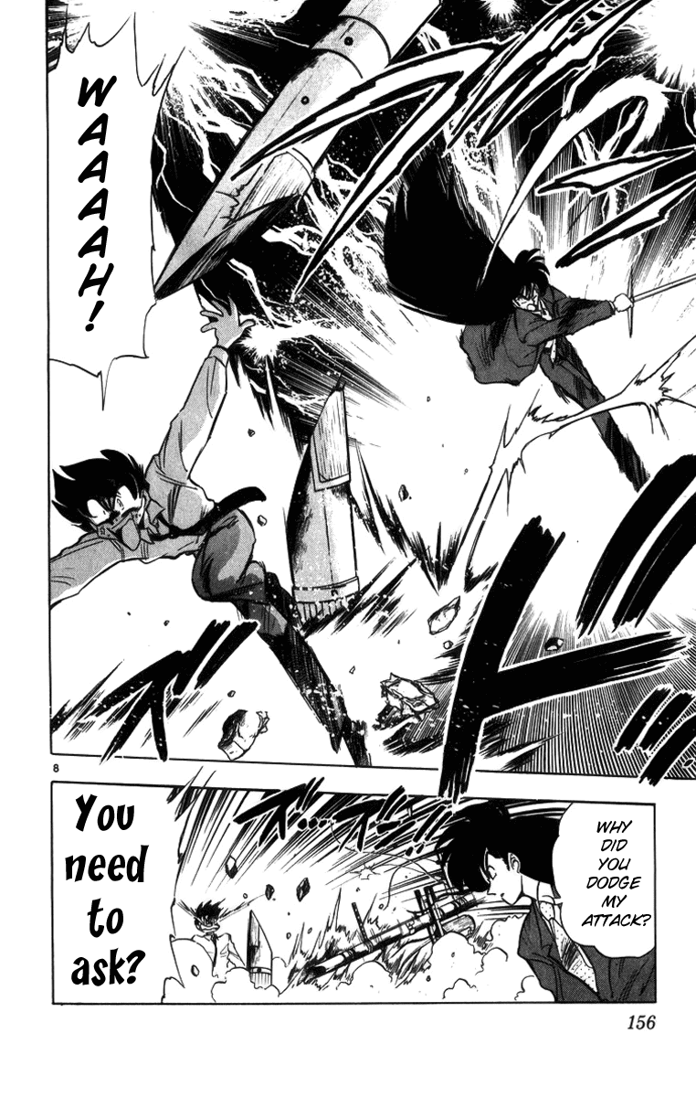 Ghost Sweeper Mikami Chapter 17.9 page 8 - Vol.17 Chapter 9: Report 9 - The Man Who Can Summon a Storm!! (Part Five)