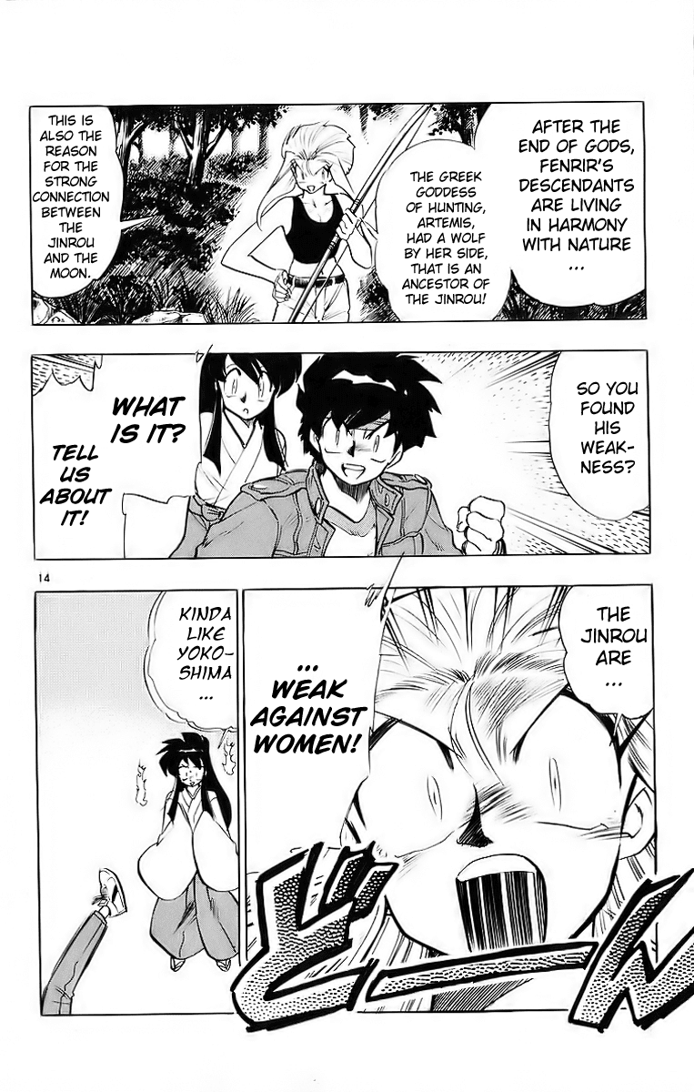 Ghost Sweeper Mikami Chapter 18.9 page 14 - Vol.18 Chapter 9: Report 9 - Battle with Wolves!! (Part Six)
