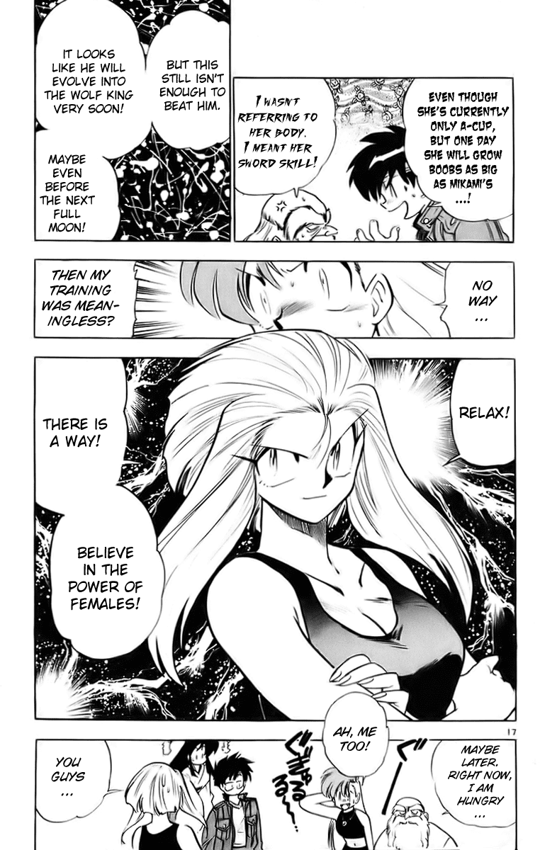Ghost Sweeper Mikami Chapter 18.9 page 17 - Vol.18 Chapter 9: Report 9 - Battle with Wolves!! (Part Six)