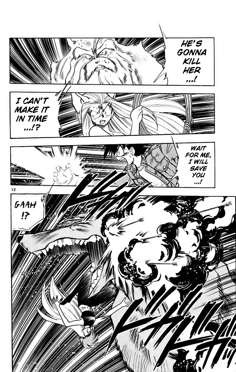 Ghost Sweeper Mikami Chapter 19.2 page 12 - Vol.19 Chapter 2: Report 2 - Battle with Wolves!! (Part Nine)
