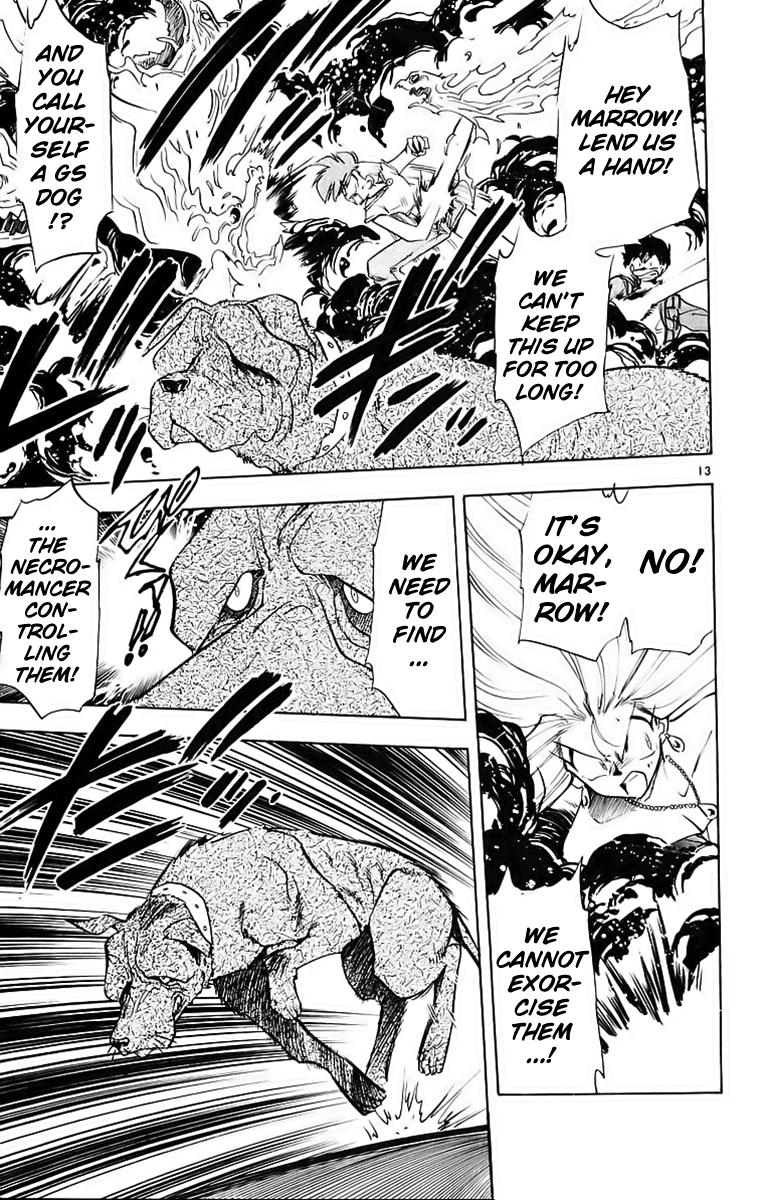 Ghost Sweeper Mikami Chapter 19.6 page 13 - Vol.19 Chapter 6: Report 6 - A Dog's Life Is Harsh!! (Part One)