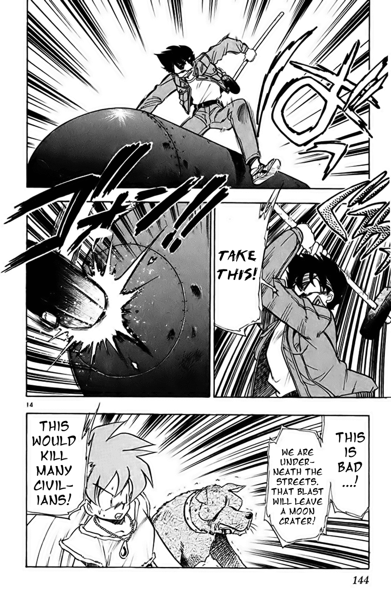 Ghost Sweeper Mikami Chapter 19.8 page 14 - Vol.19 Chapter 8: Report 8 - A Dog's Life Is Harsh!! (Part Three)