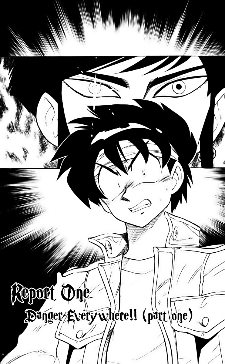Ghost Sweeper Mikami Chapter 21.1 page 9 - Vol.21 Chapter 1: Report 1 - Danger Everywhere!! (Part One)