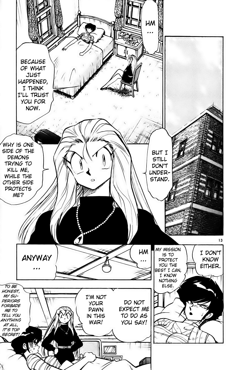 Ghost Sweeper Mikami Chapter 21.5 page 13 - Vol.21 Chapter 5: Report 5 - Danger Everywhere!! (Part Five)