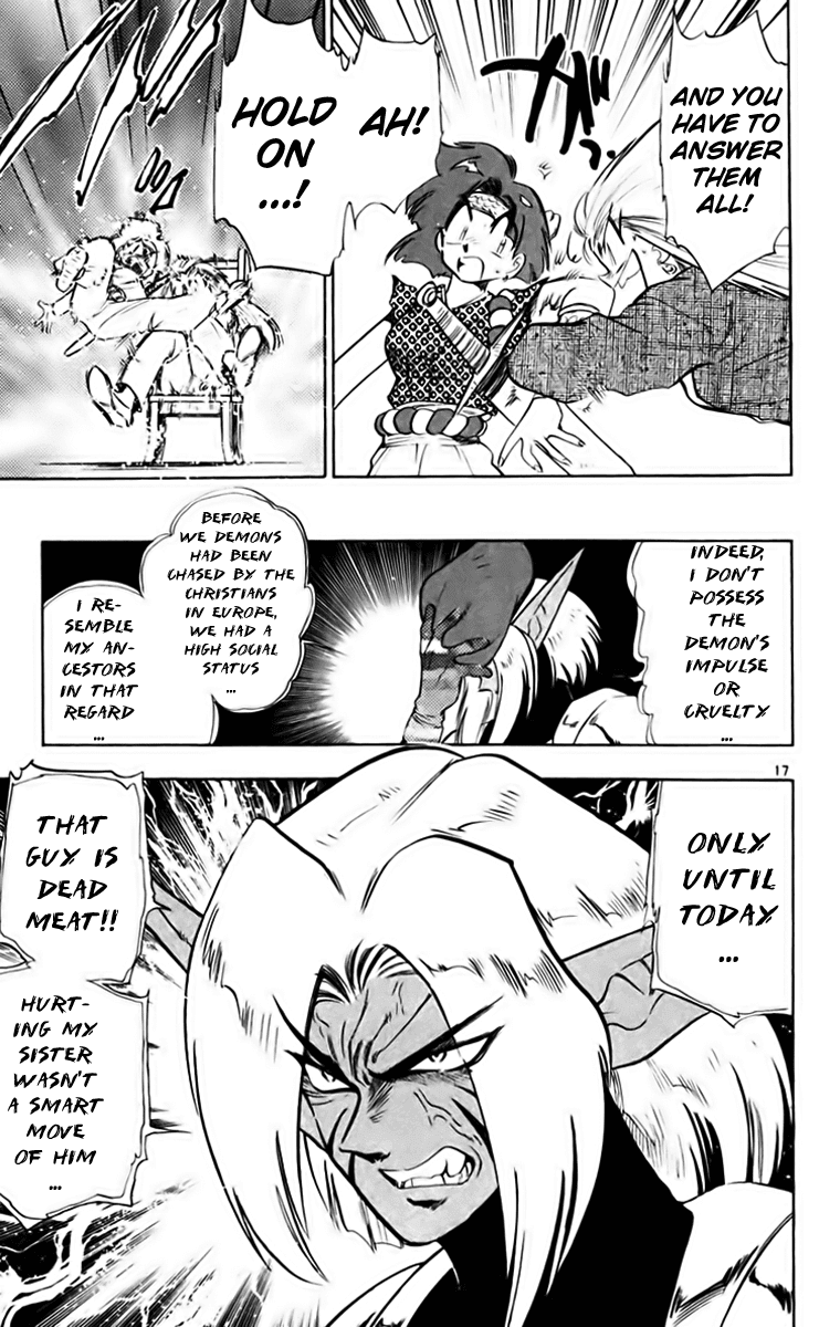 Ghost Sweeper Mikami Chapter 21.8 page 17 - Vol.21 Chapter 8: Report 8 - Danger Everywhere!! (Part Eight)