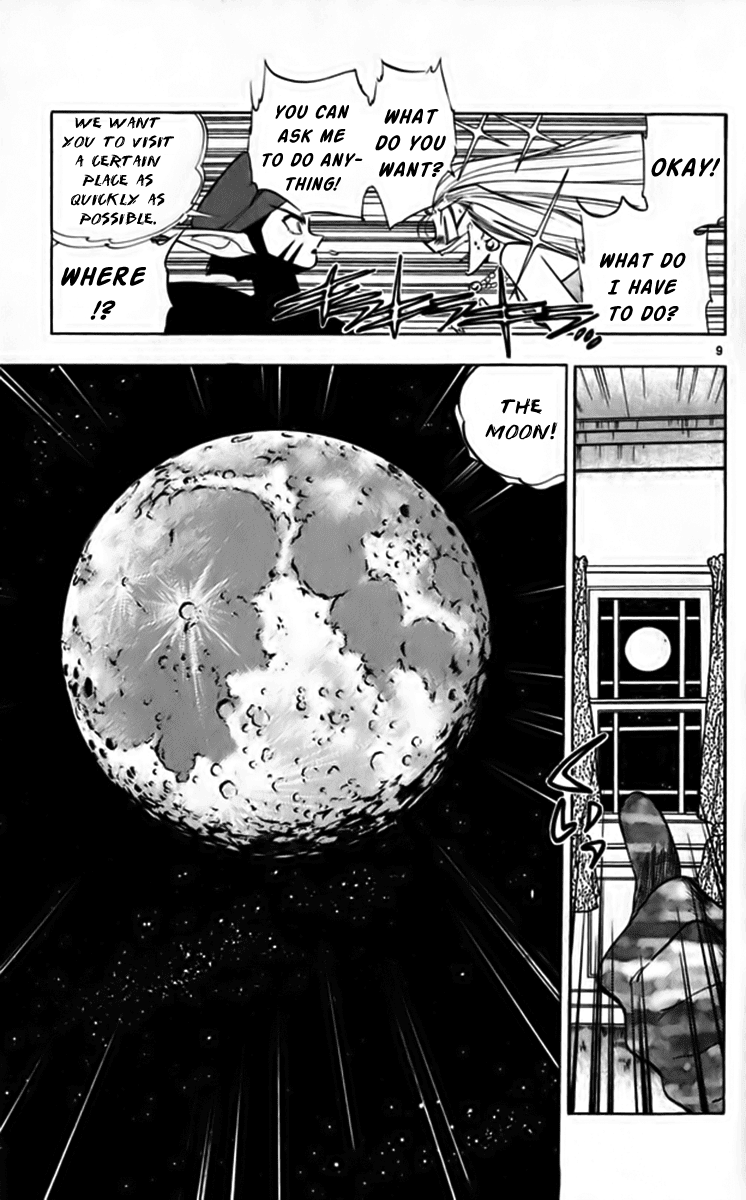 Ghost Sweeper Mikami Chapter 25.2 page 9 - Vol.25 Chapter 2: Report 2 - Fly Me to the Moon!! (Part One)