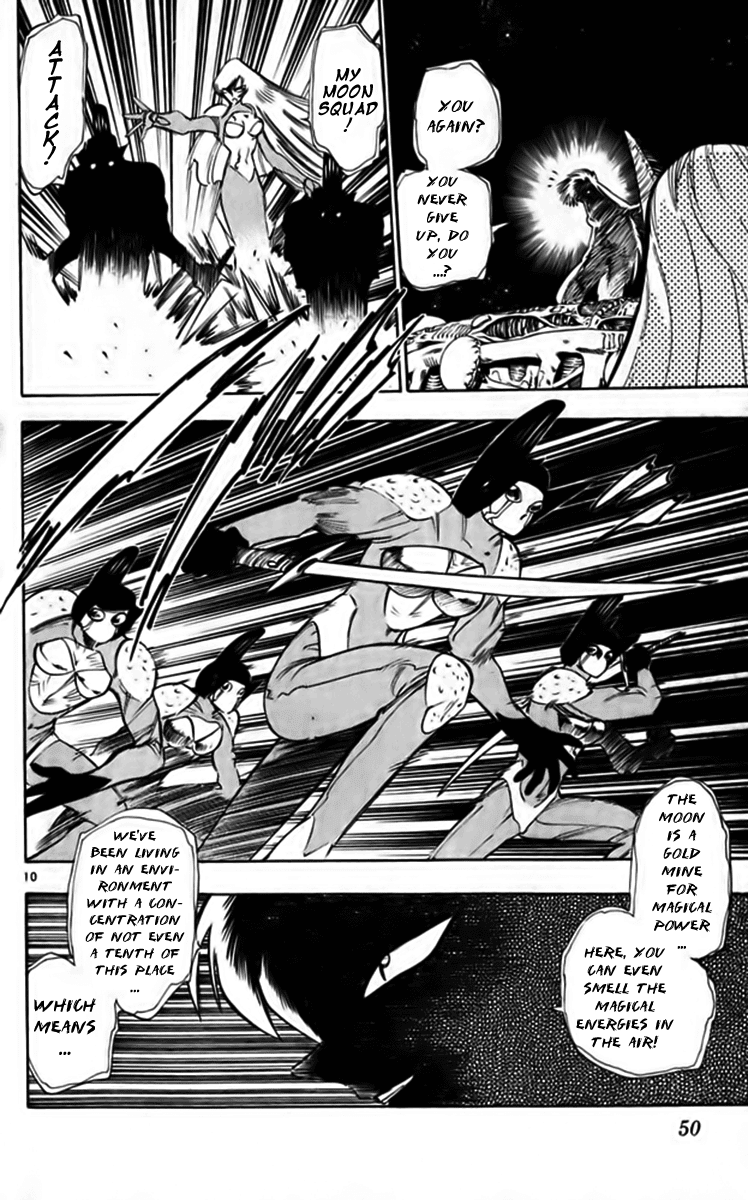 Ghost Sweeper Mikami Chapter 25.3 page 10 - Vol.25 Chapter 3: Report 3 - Fly Me to the Moon!! (Part Two)