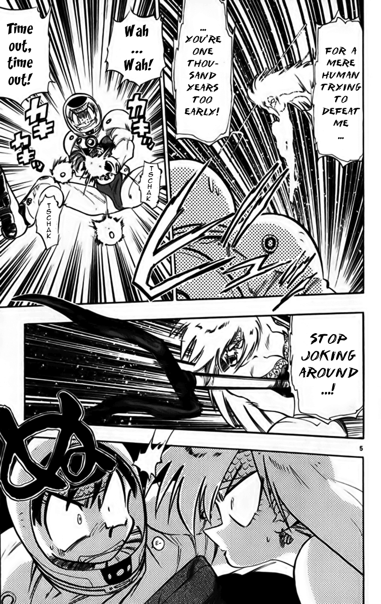 Ghost Sweeper Mikami Chapter 25.5 page 5 - Vol.25 Chapter 5: Report 5 - Fly Me to the Moon!! (Part Four)