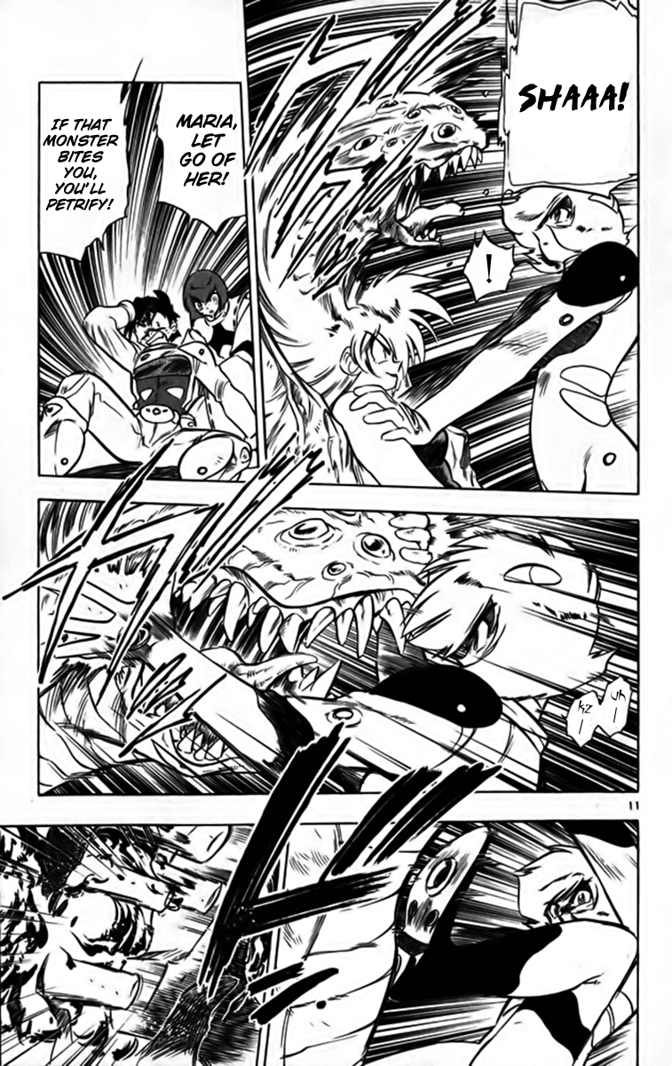 Ghost Sweeper Mikami Chapter 25.8 page 11 - Vol.25 Chapter 8: Report 8 - Fly Me to the Moon!! (Part Seven)
