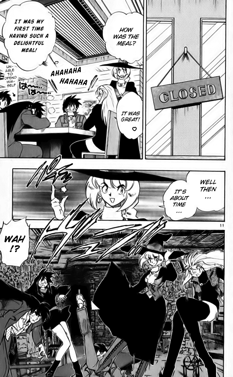 Ghost Sweeper Mikami Chapter 26.2 page 11 - Vol.26 Chapter 2: Report 2 - Master of Magic!! (Part One)