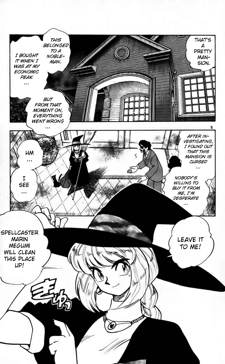 Ghost Sweeper Mikami Chapter 26.3 page 5 - Vol.26 Chapter 3: Report 3 - Master of Magic!! (Part Two)