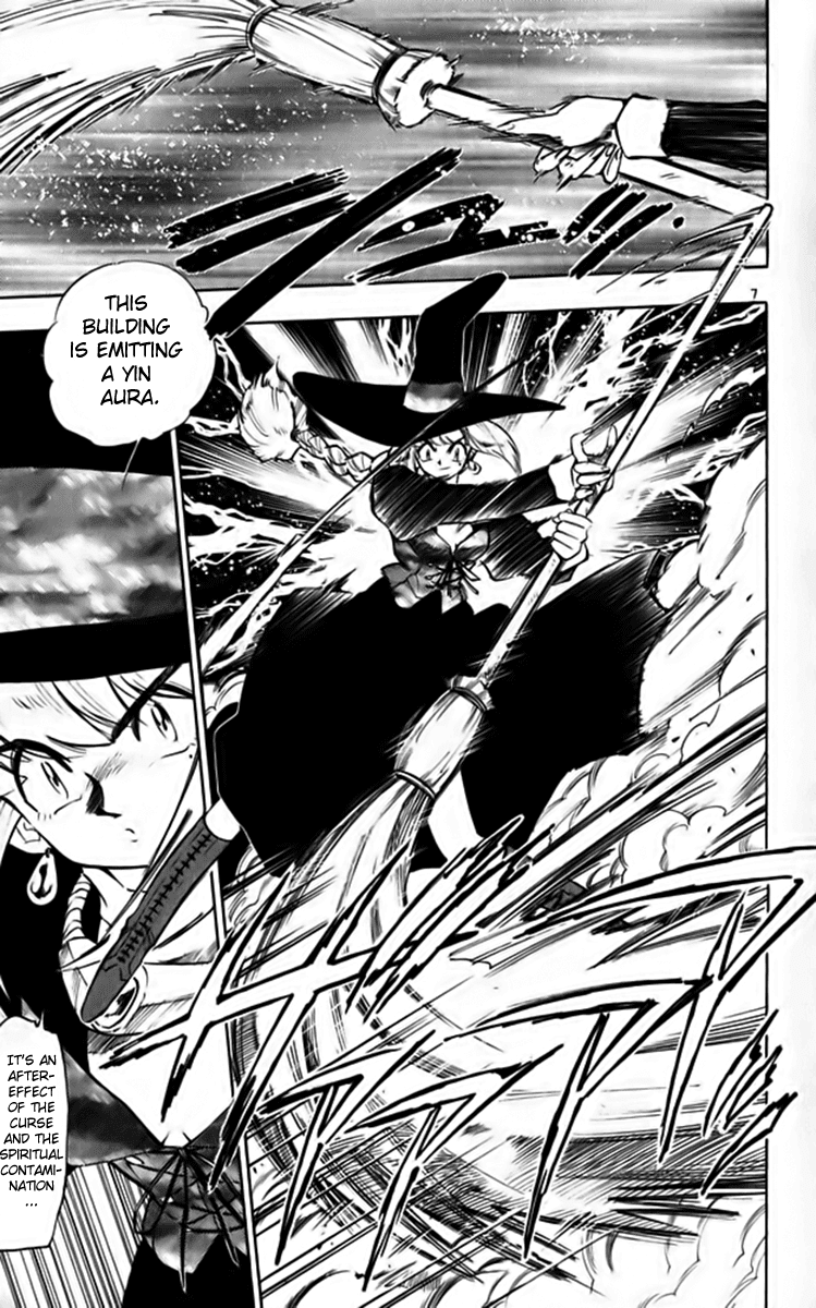 Ghost Sweeper Mikami Chapter 26.3 page 7 - Vol.26 Chapter 3: Report 3 - Master of Magic!! (Part Two)