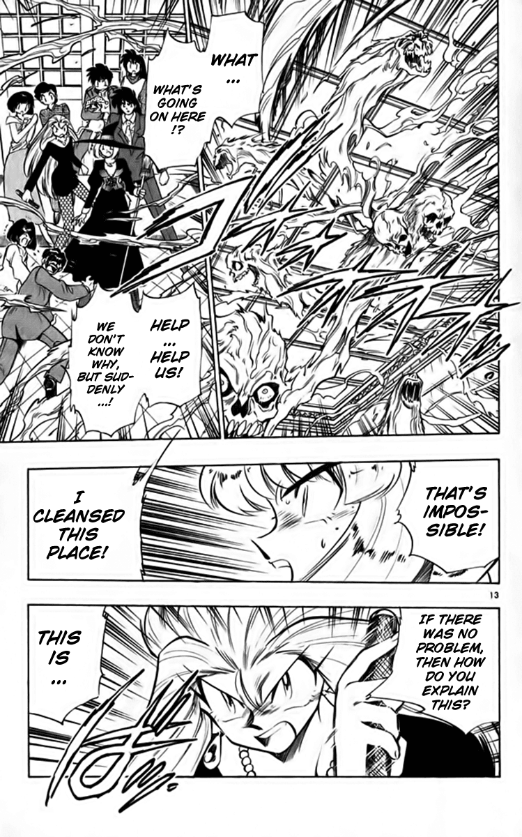Ghost Sweeper Mikami Chapter 26.4 page 13 - Vol.26 Chapter 4: Report 4 - Master of Magic!! (Part Three)