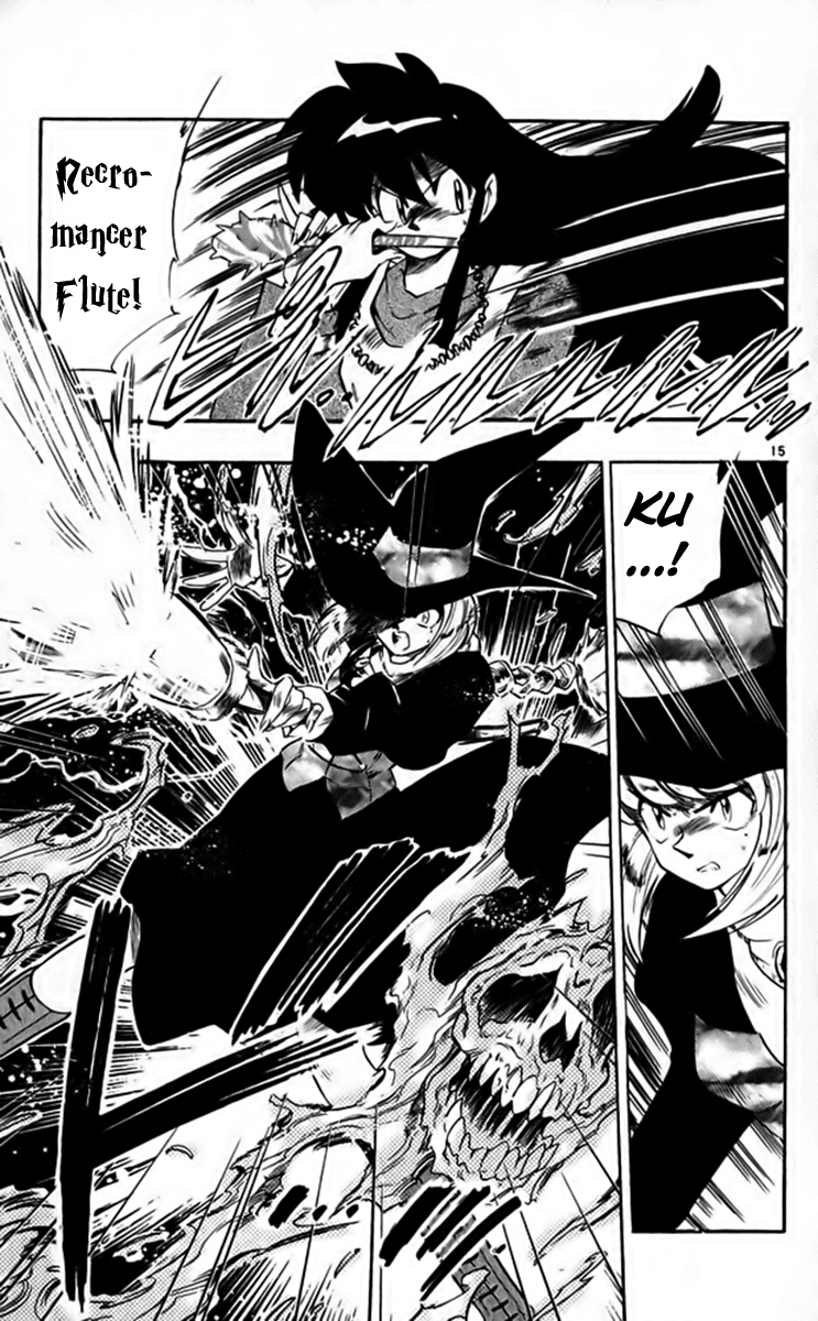 Ghost Sweeper Mikami Chapter 26.4 page 15 - Vol.26 Chapter 4: Report 4 - Master of Magic!! (Part Three)
