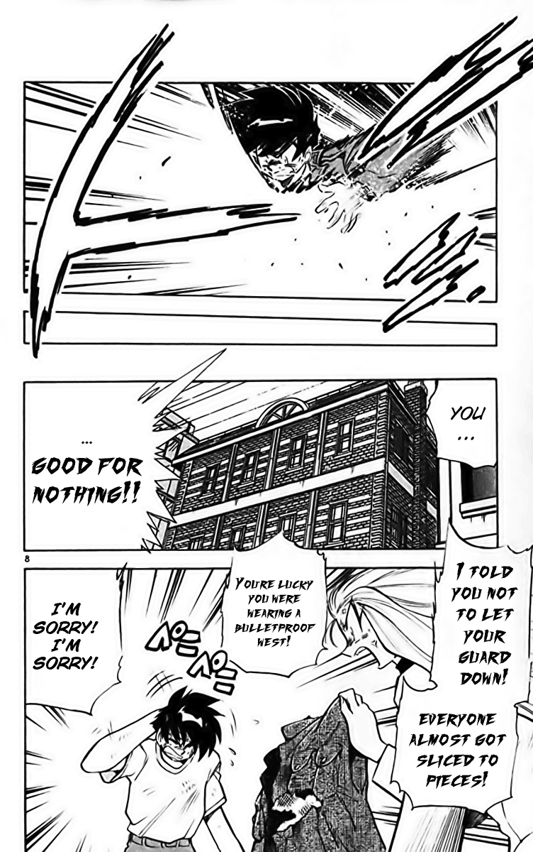 Ghost Sweeper Mikami Chapter 28.2 page 8 - Vol.28 Chapter 2: Report 2 - Stranger Than Paradise!! (Part One)