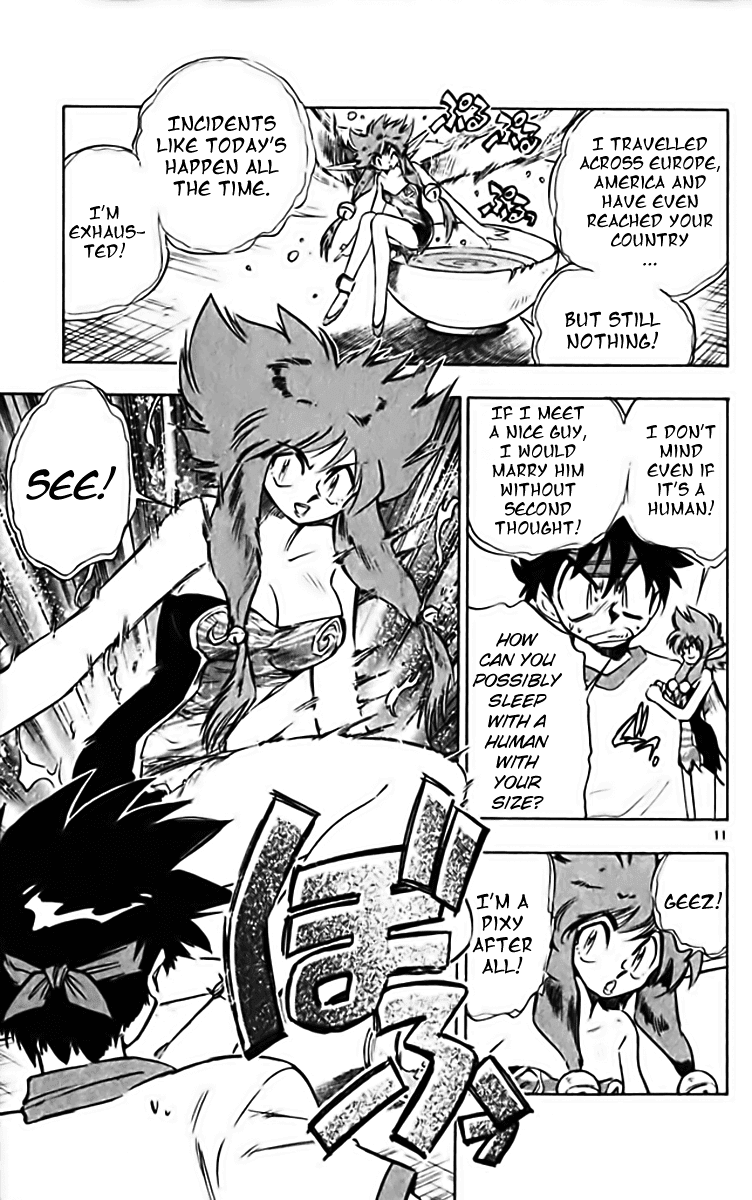 Ghost Sweeper Mikami Chapter 28.7 page 11 - Vol.28 Chapter 7: Report 7 - The Last Pixy!!