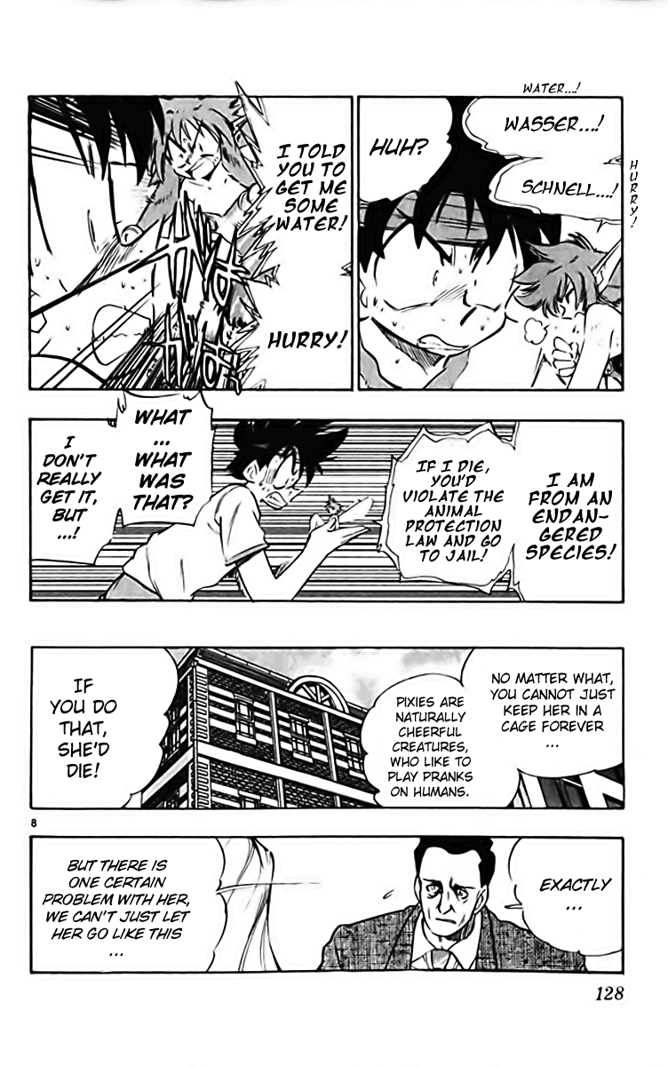 Ghost Sweeper Mikami Chapter 28.7 page 8 - Vol.28 Chapter 7: Report 7 - The Last Pixy!!