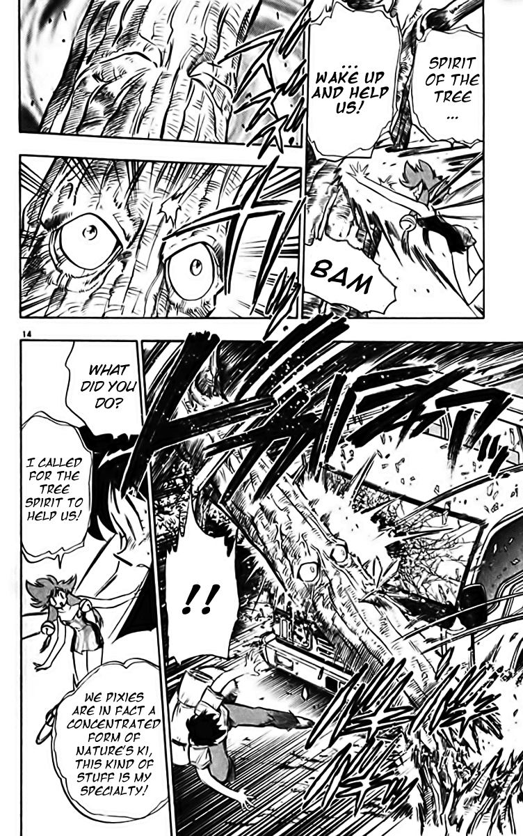 Ghost Sweeper Mikami Chapter 28.8 page 14 - Vol.28 Chapter 8: Report 8 - Fairy's Whispers!!