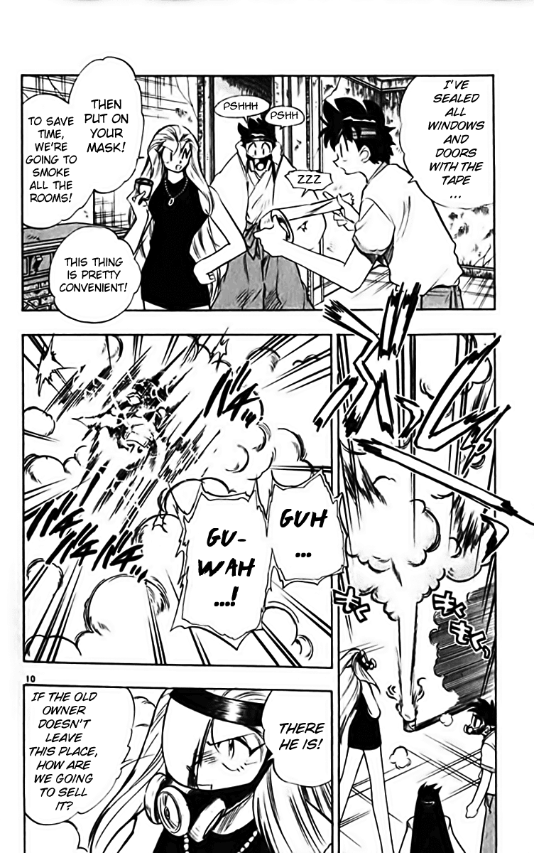 Ghost Sweeper Mikami Chapter 28.9 page 10 - Vol.28 Chapter 9: Report 9 - Fortress of Literature!! (Part One)