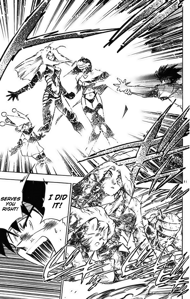 Ghost Sweeper Mikami Chapter 29.8 page 11 - Vol.29 Chapter 8: Report 8 - Merciless War!! (Part Two)