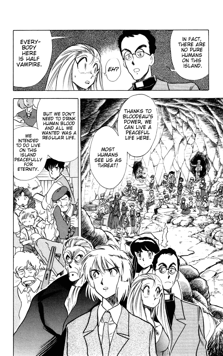 Ghost Sweeper Mikami Chapter 3.8 page 14 - Vol.3 Chapter 8: Report 8 - Go West, Gokuraku Gurentai! (Part Three)