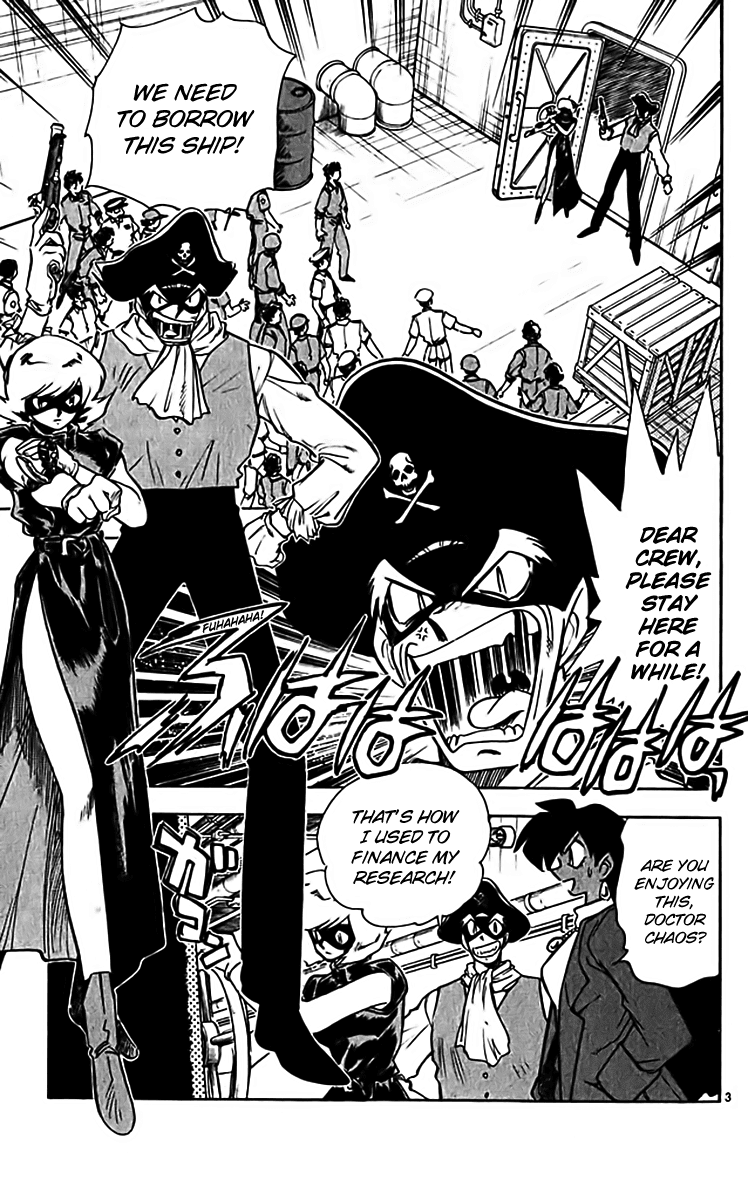 Ghost Sweeper Mikami Chapter 31.9 page 3 - Vol.31 Chapter 9: Report 9 - Set Sail!! (Part One)