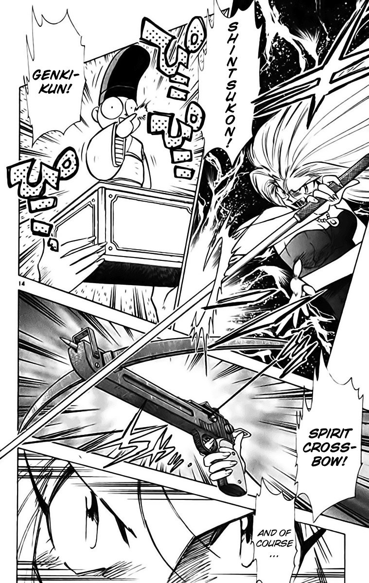 Ghost Sweeper Mikami Chapter 33.6 page 14 - Vol.33 Chapter 6: Report 6 - Puzzling Shadow!! (Part Two)