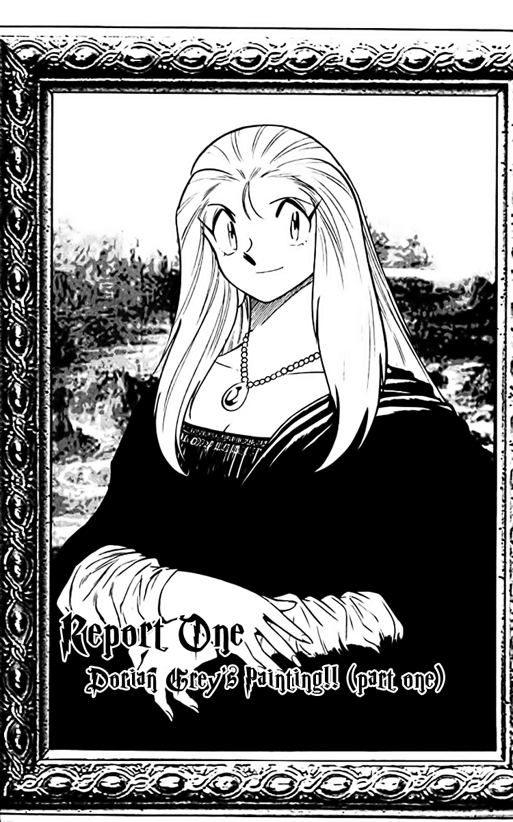 Ghost Sweeper Mikami Chapter 36.1 page 8 - Vol.36 Chapter 1: Report 1 - Dorian Grey's Paint!! (Part One)