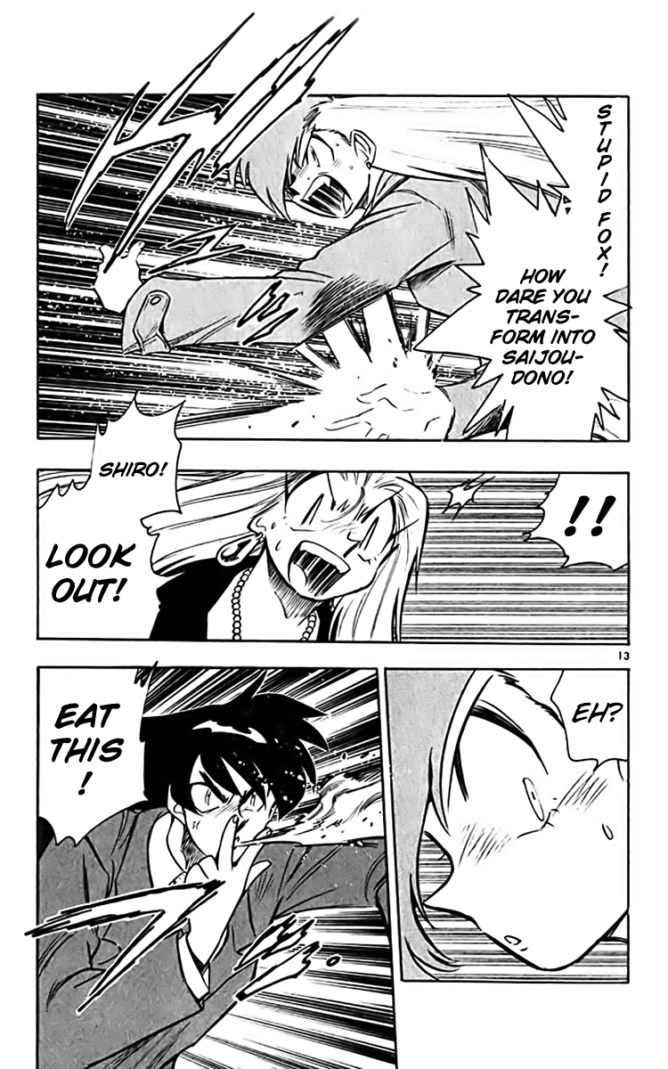 Ghost Sweeper Mikami Chapter 36.10 page 13 - Vol.36 Chapter 10: Report 10 - White Wolf and White Fox!! (Part One)