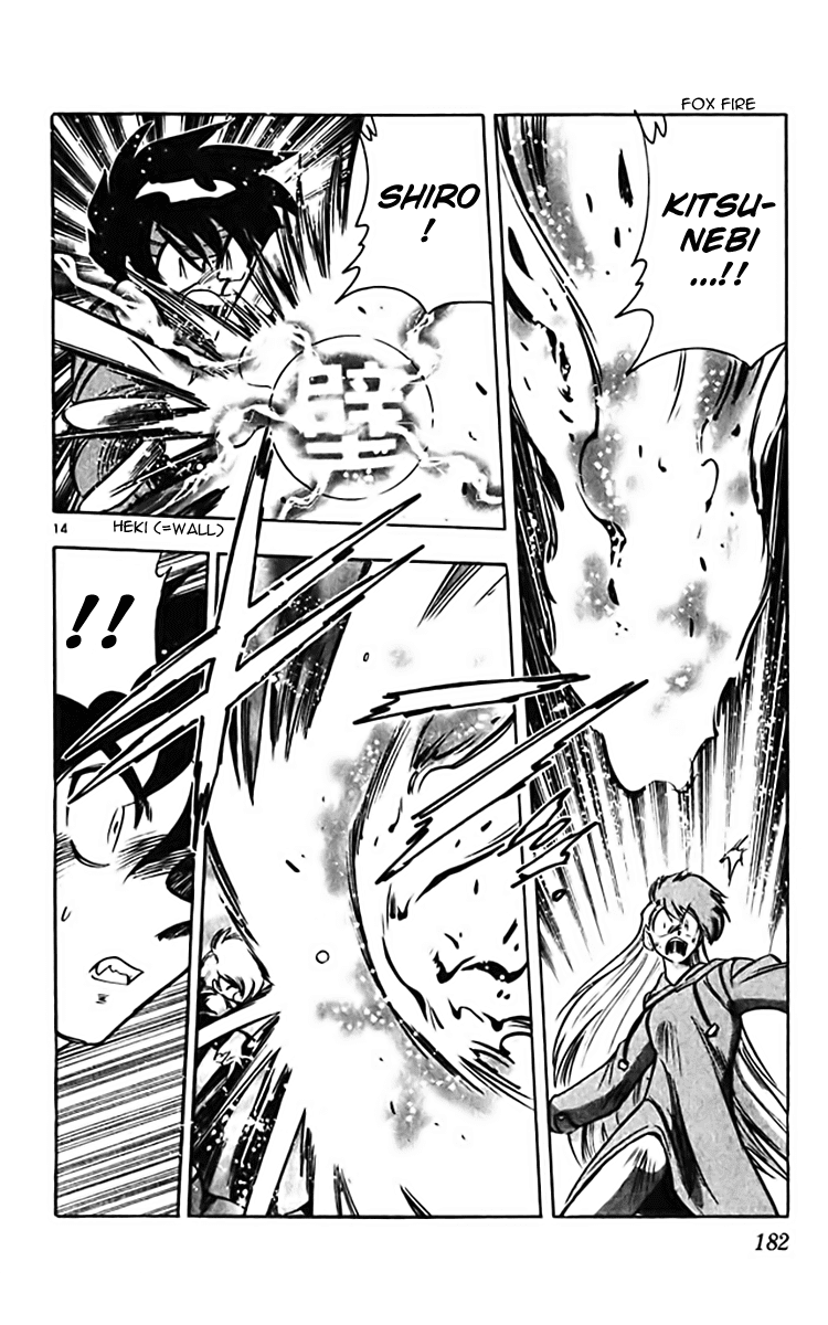 Ghost Sweeper Mikami Chapter 36.10 page 14 - Vol.36 Chapter 10: Report 10 - White Wolf and White Fox!! (Part One)