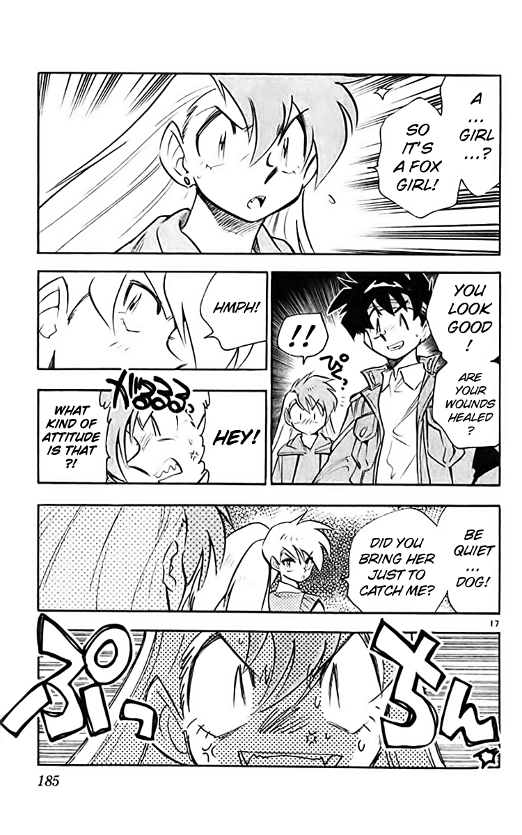 Ghost Sweeper Mikami Chapter 36.10 page 17 - Vol.36 Chapter 10: Report 10 - White Wolf and White Fox!! (Part One)