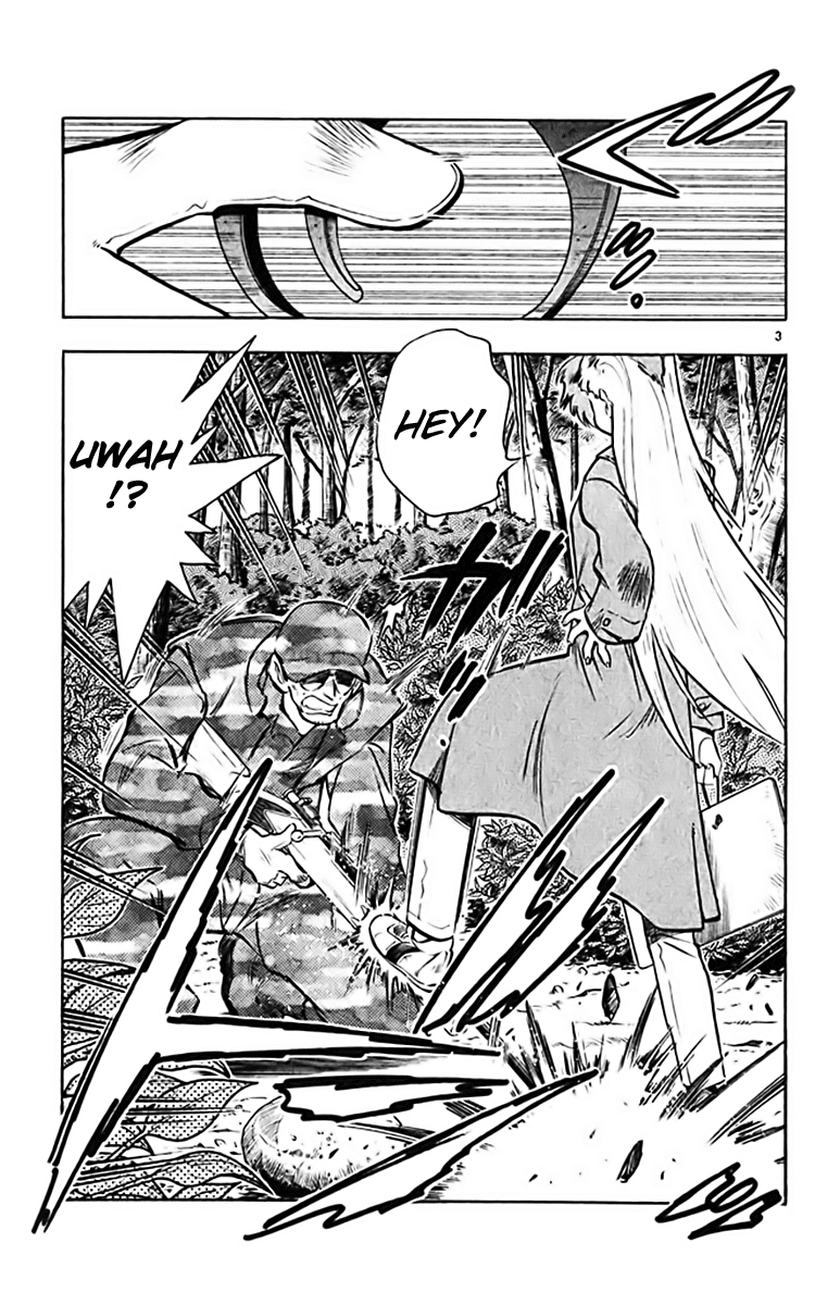 Ghost Sweeper Mikami Chapter 36.10 page 3 - Vol.36 Chapter 10: Report 10 - White Wolf and White Fox!! (Part One)