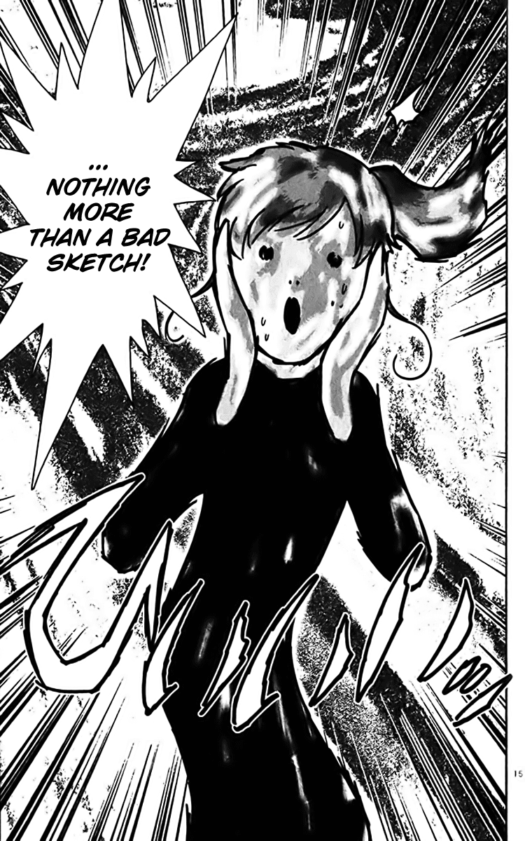Ghost Sweeper Mikami Chapter 36.2 page 15 - Vol.36 Chapter 2: Report 2 - Dorian Grey's Paint!! (Part Two)