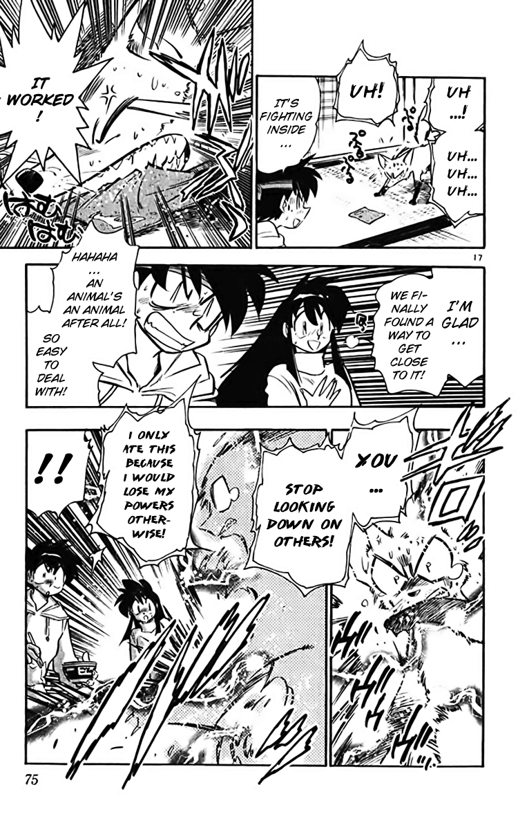 Ghost Sweeper Mikami Chapter 36.4 page 17 - Vol.36 Chapter 4: Report 4 - Foxy Girl!! (Part One)