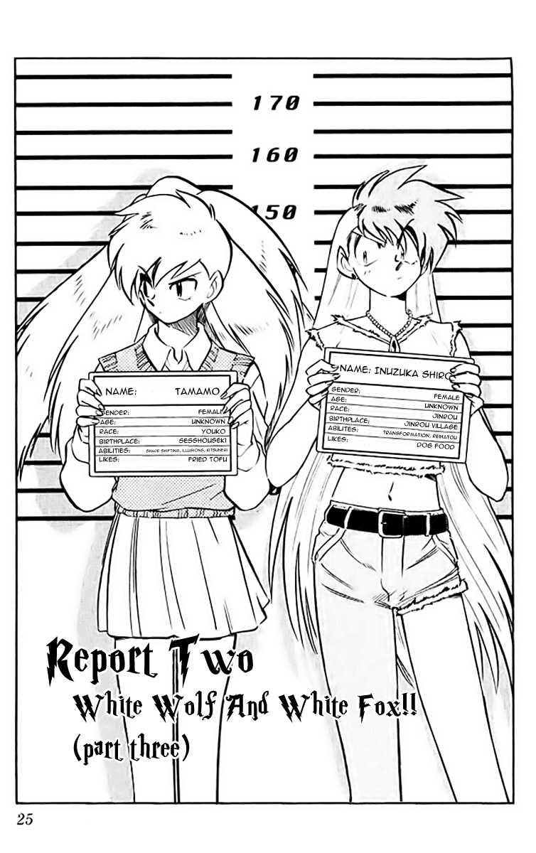 Ghost Sweeper Mikami Chapter 37.2 page 1 - Vol.37 Chapter 2: Report 2 - White Wolf and White Fox!! (Part Three)