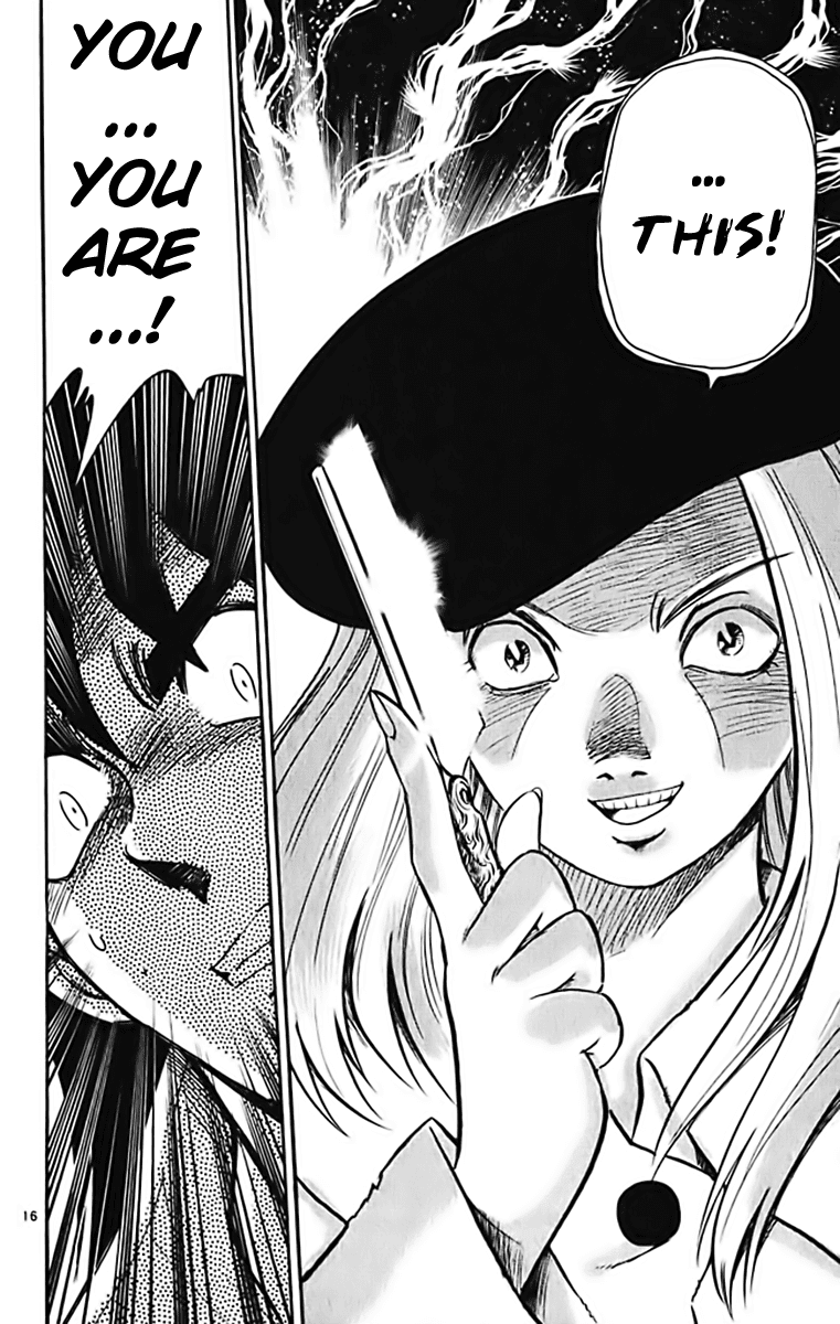 Ghost Sweeper Mikami Chapter 37.2 page 16 - Vol.37 Chapter 2: Report 2 - White Wolf and White Fox!! (Part Three)