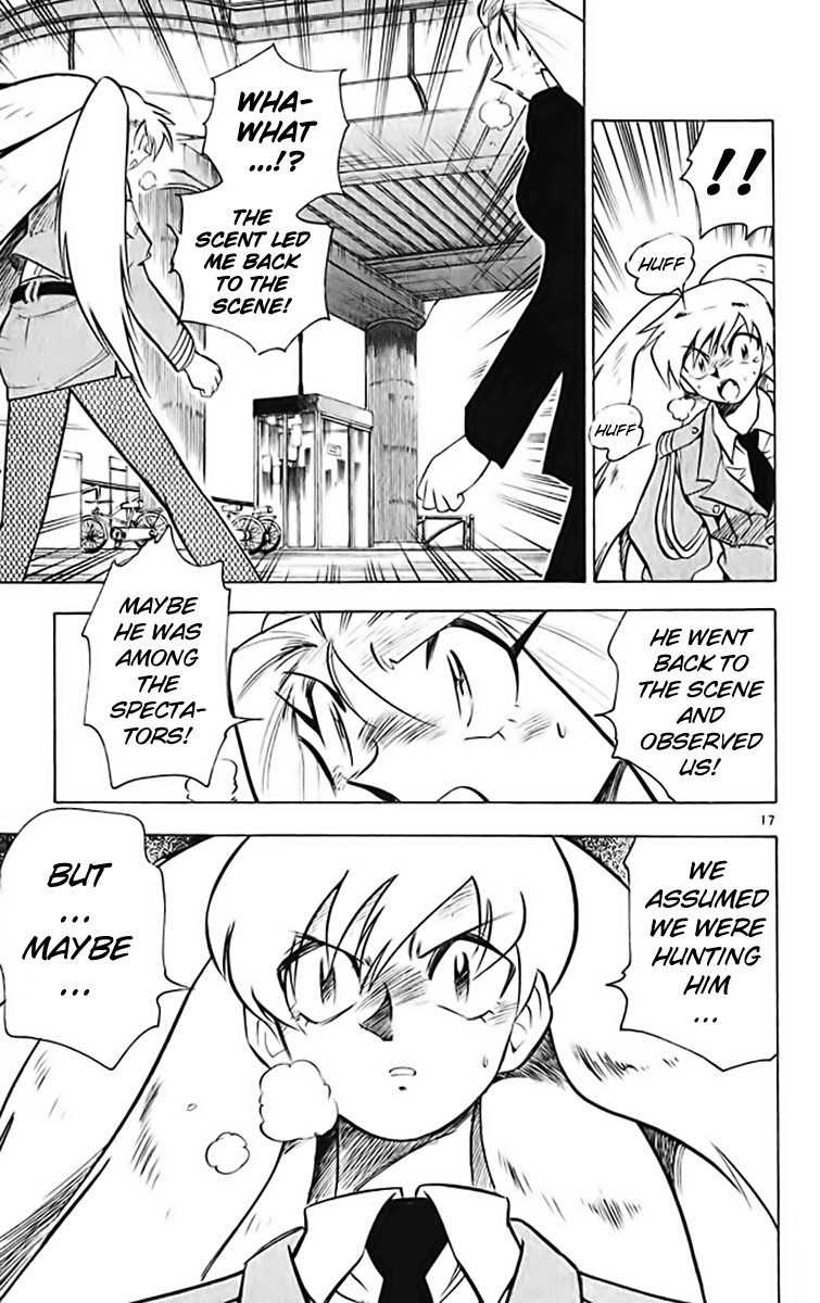 Ghost Sweeper Mikami Chapter 37.2 page 17 - Vol.37 Chapter 2: Report 2 - White Wolf and White Fox!! (Part Three)