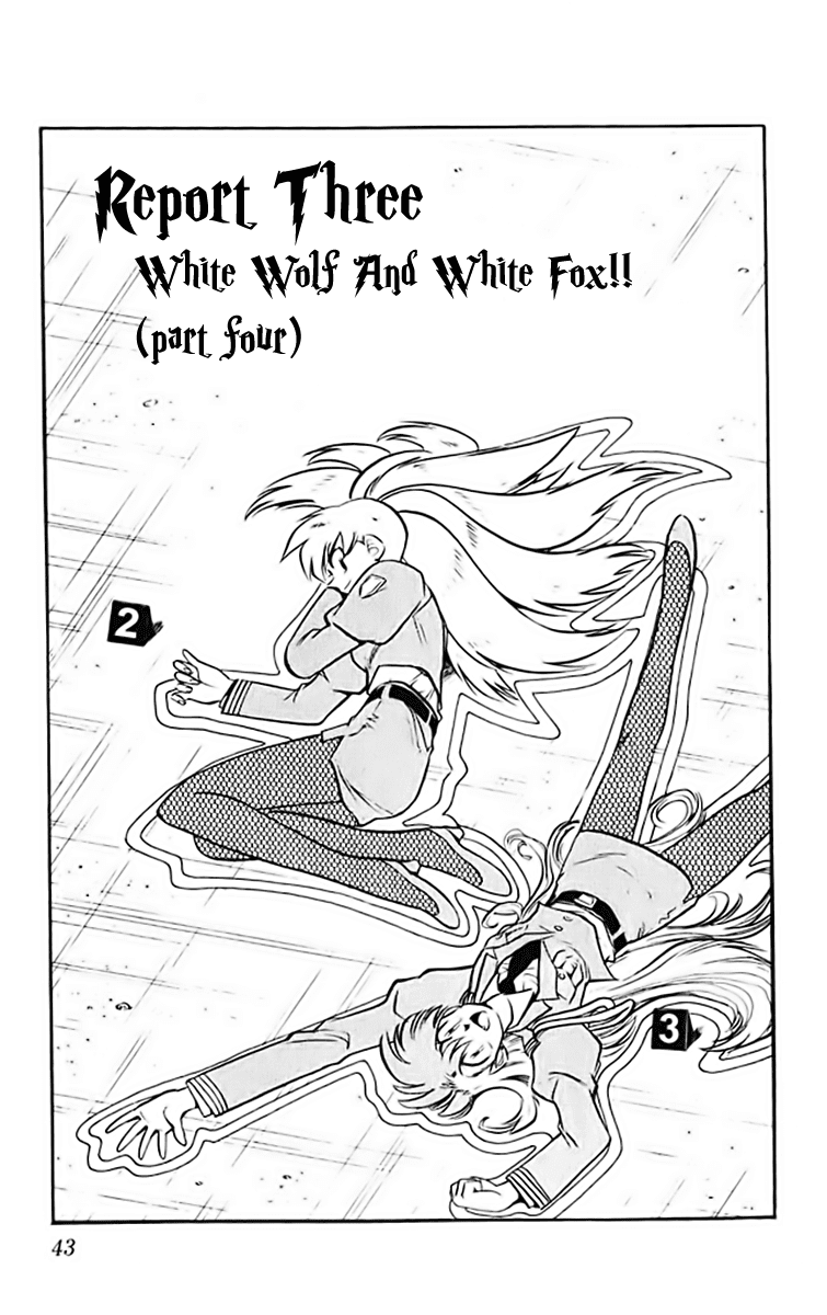 Ghost Sweeper Mikami Chapter 37.3 page 1 - Vol.37 Chapter 3: Report 3 - White Wolf and White Fox!! (Part Four)