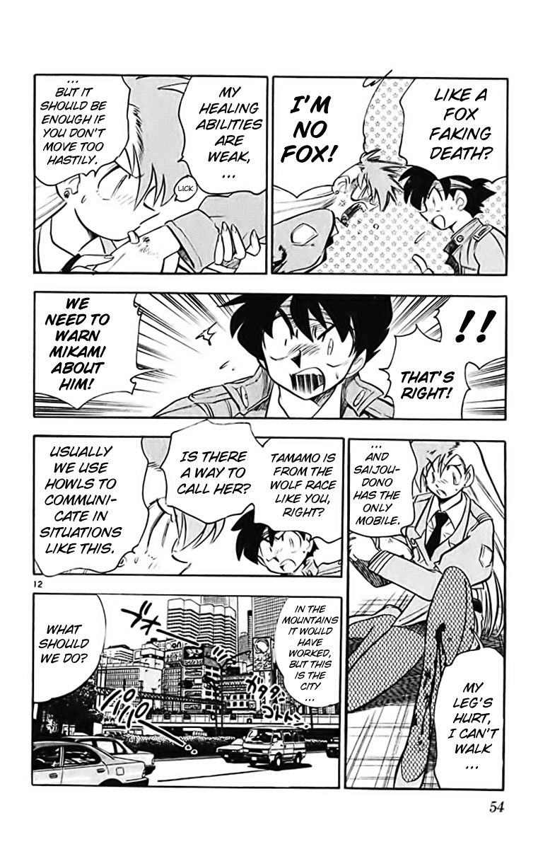 Ghost Sweeper Mikami Chapter 37.3 page 12 - Vol.37 Chapter 3: Report 3 - White Wolf and White Fox!! (Part Four)