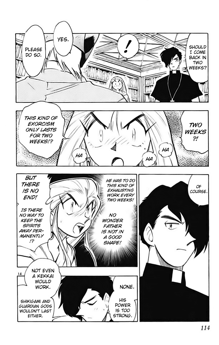 Ghost Sweeper Mikami Chapter 37.6 page 14 - Vol.37 Chapter 6: Report 6 - GS Mikami '78!! (Part Three)