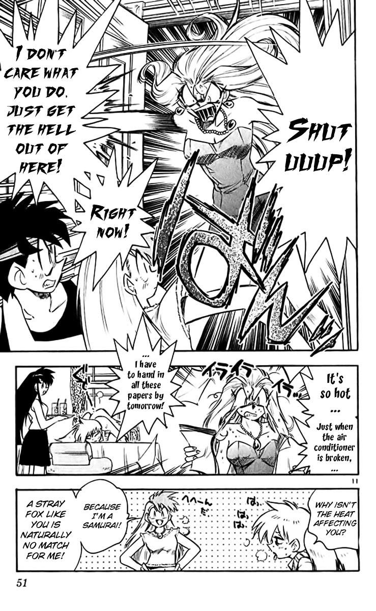 Ghost Sweeper Mikami Chapter 38.3 page 11 - Vol.38 Chapter 3: Report 3 - Curse That Boy!! (Part One)