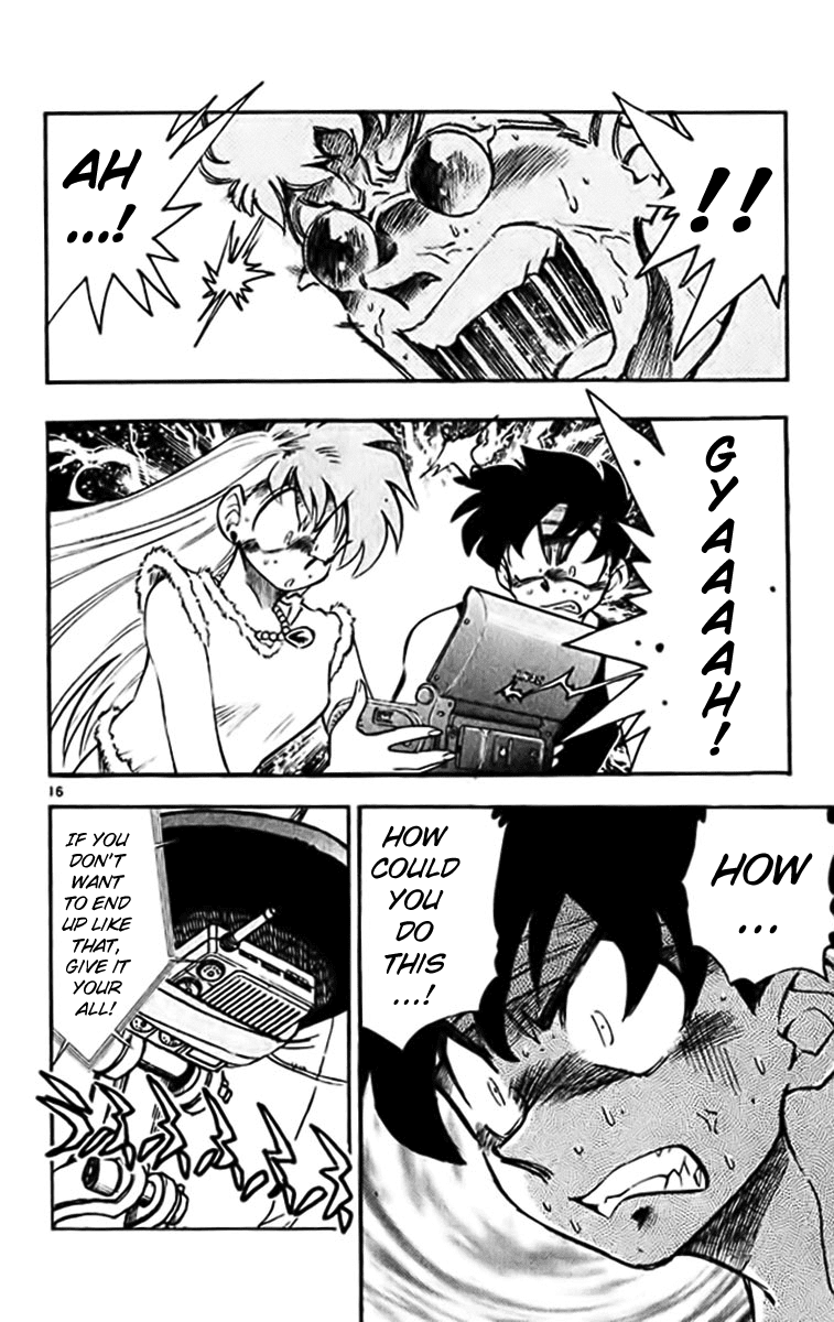 Ghost Sweeper Mikami Chapter 38.3 page 16 - Vol.38 Chapter 3: Report 3 - Curse That Boy!! (Part One)