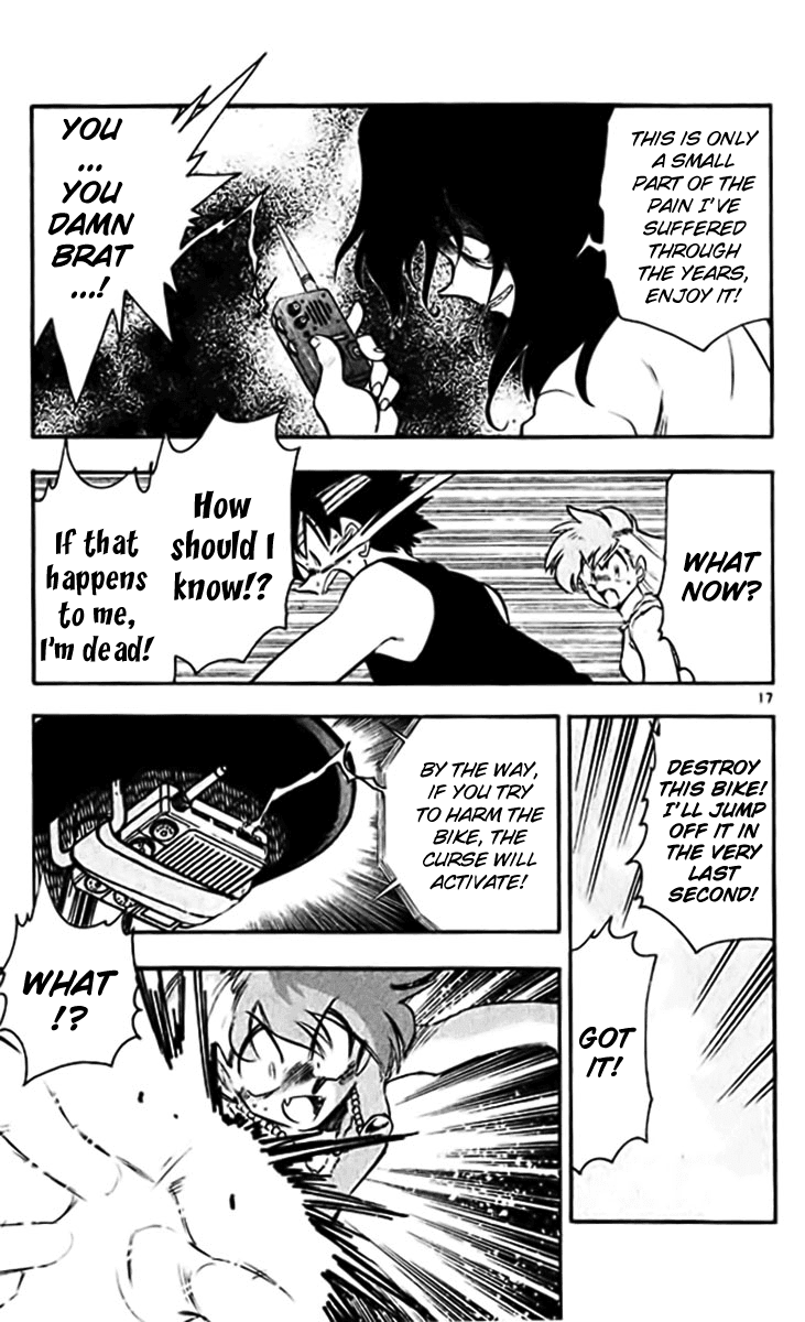 Ghost Sweeper Mikami Chapter 38.3 page 17 - Vol.38 Chapter 3: Report 3 - Curse That Boy!! (Part One)