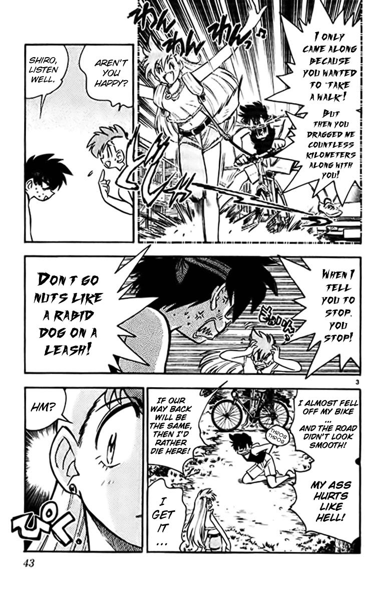 Ghost Sweeper Mikami Chapter 38.3 page 3 - Vol.38 Chapter 3: Report 3 - Curse That Boy!! (Part One)