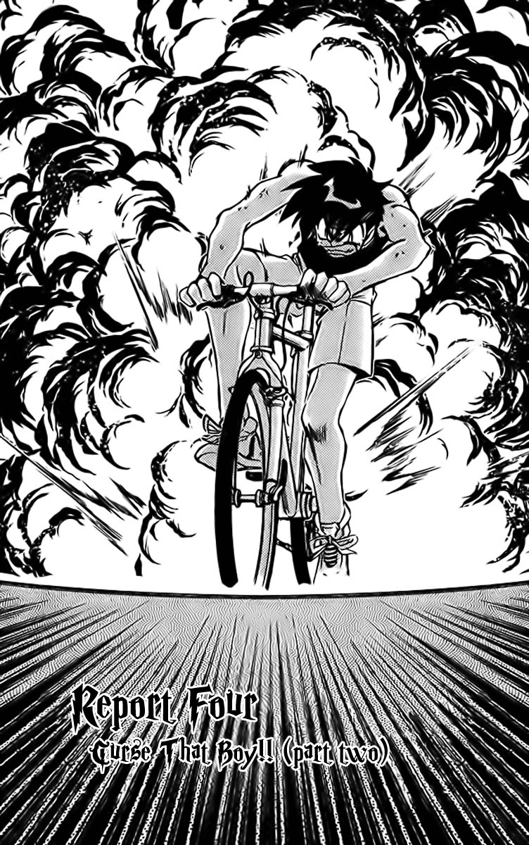 Ghost Sweeper Mikami Chapter 38.4 page 1 - Vol.38 Chapter 4: Report 4 - Curse That Boy!! (Part Two)