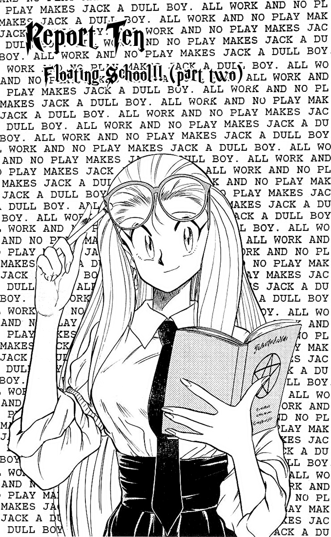 Ghost Sweeper Mikami Chapter 4.10 page 1 - Vol.4 Chapter 10: Report 10 - Floating School! (Part Two)