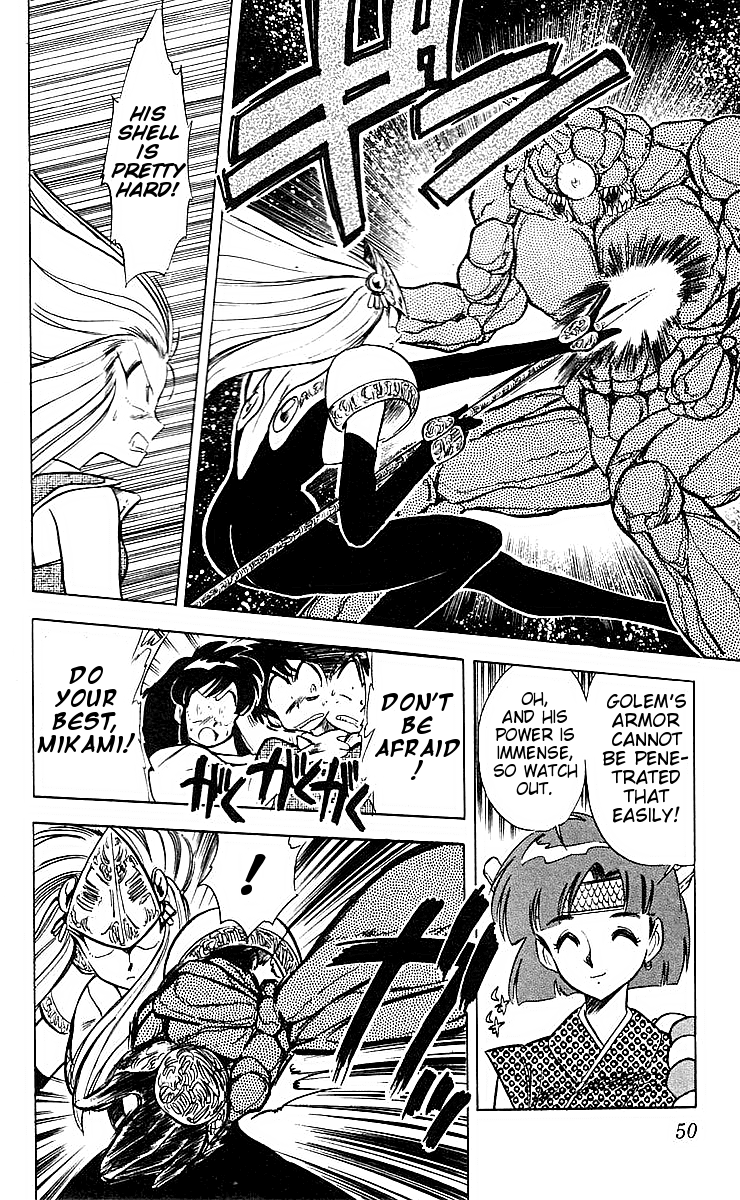 Ghost Sweeper Mikami Chapter 4.3 page 14 - Vol.4 Chapter 3: Report 3 - Path To The Dragon!! (Part Two)